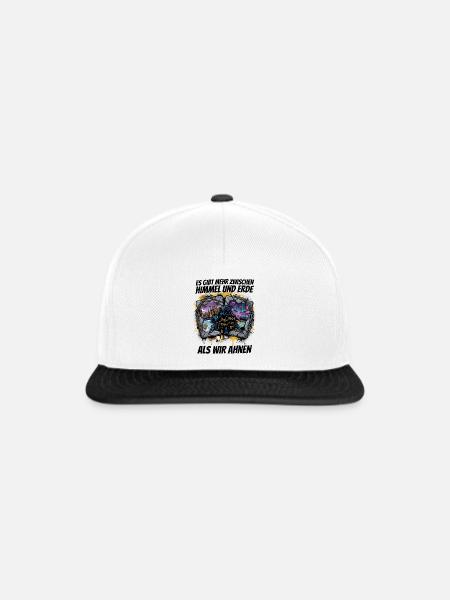 Weltenbruch: Formeln, Neonstädte - Snapback Cap - Weiß/Schwarz