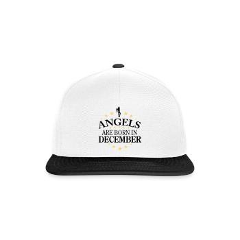 Angels December sportswear - Snapback Cap - white/black - Front