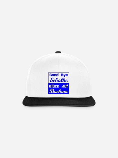 Bochum - Snapback Cap - Weiß/Schwarz