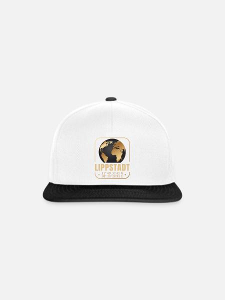 Lippstadt - Snapback Cap - Weiß/Schwarz