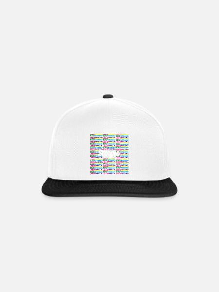 Sternzeichen Skorpion - Snapback Cap - Weiß/Schwarz