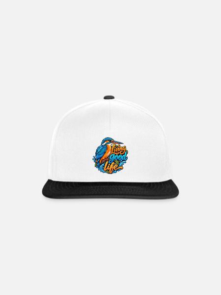 Eisvögel - Snapback Cap - Weiß/Schwarz