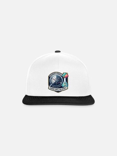 Heisenbergs Prinzip Wissenschafts Spaß - Snapback Cap - Weiß/Schwarz