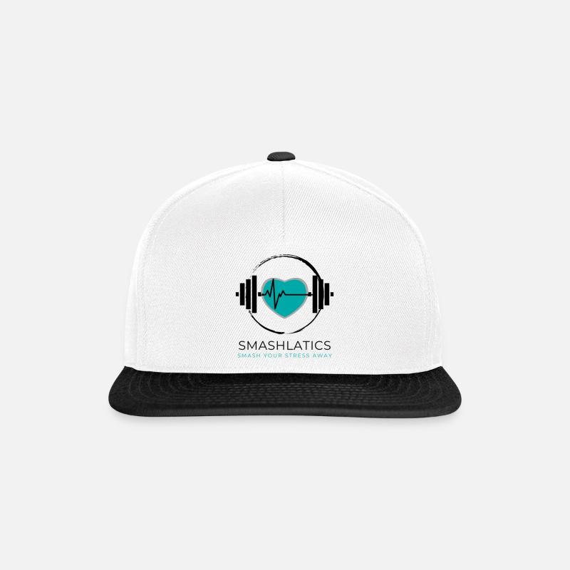 Smashlatics - Snapback Cap - white/black