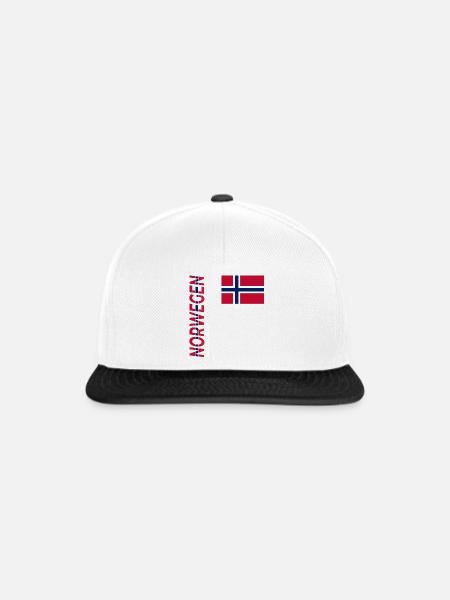 Nordkap - Snapback Cap - Weiß/Schwarz