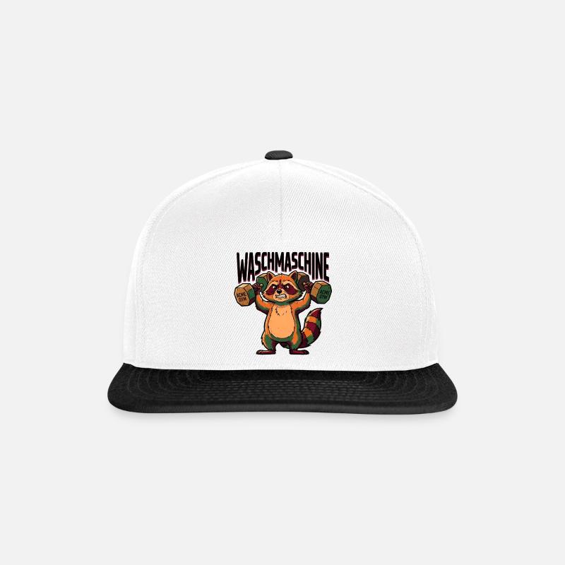 Washing machine - Snapback Cap - white/black