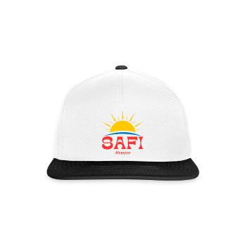 Safi Marocco Lever - Casquette snapback - blanc/noir - Devant