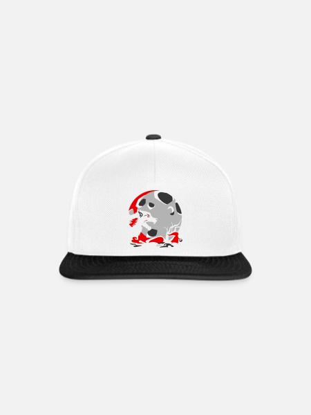 Rotkäppchen - Snapback Cap - Weiß/Schwarz