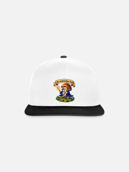 1000203221 - Snapback Cap - Weiß/Schwarz
