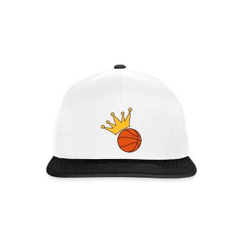 Basketball - Snapback Cap - white/black - Front