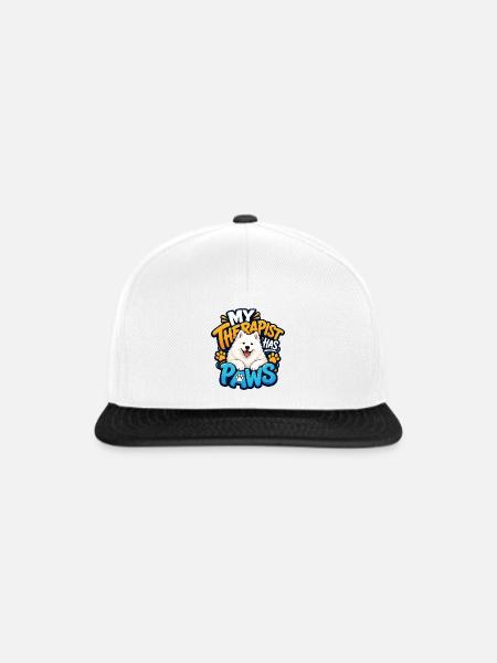 Samojeden - Snapback Cap - Weiß/Schwarz