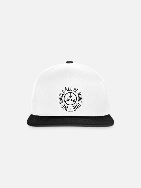 we-should-be-more-one_025c_2026 - Snapback Cap - Weiß/Schwarz