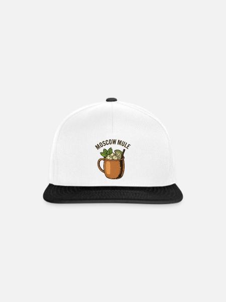 Moscow Mule - Snapback Cap - Weiß/Schwarz