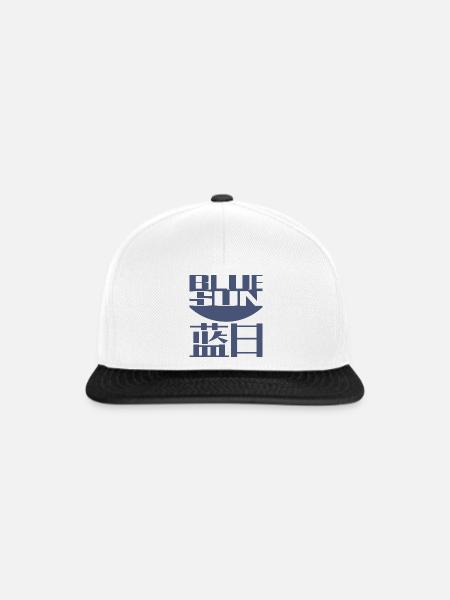 Blue Sun - Snapback Cap - Weiß/Schwarz