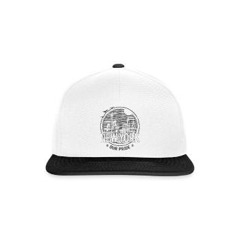 New York Series: Our Pride White - Snapback Cap - Weiß/Schwarz - Vorne
