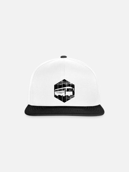 Bus - Snapback Cap - Weiß/Schwarz