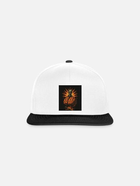 Mind Blaze – Mic Explosion - Snapback Cap - Weiß/Schwarz