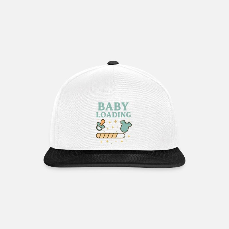 Baby Loading - Snapback Cap - Weiß/Schwarz