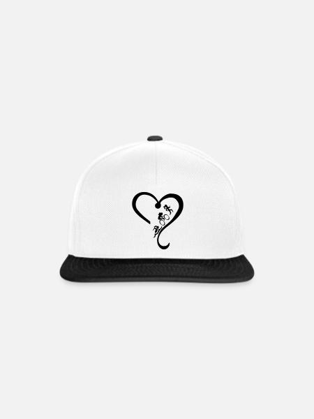 Triathlon-holic - Snapback Cap - Weiß/Schwarz