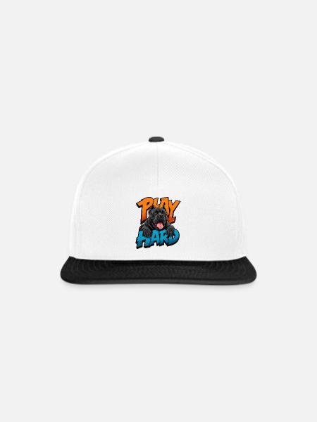 Cane Corso - Snapback Cap - Weiß/Schwarz