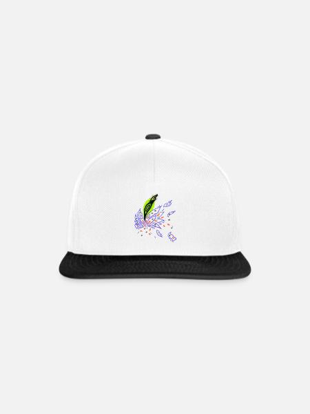 Padma Vayu - Snapback Cap - Weiß/Schwarz