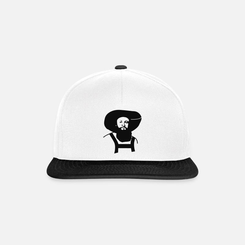 Andreas Hofer 5 - Snapback Cap - Weiß/Schwarz