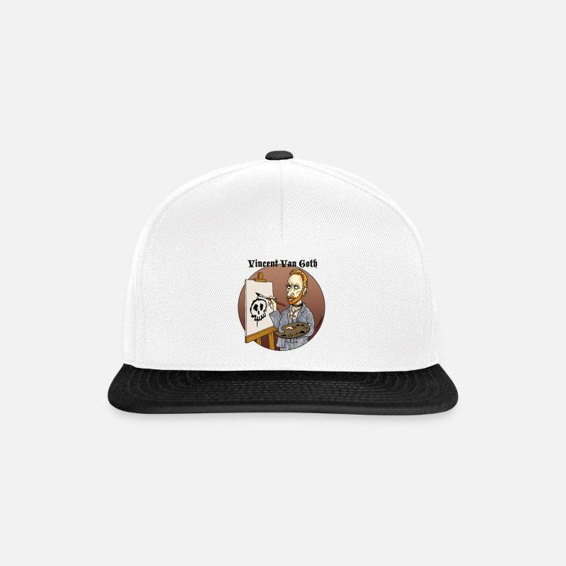 Vincent Van Goth - Snapback Cap - white/black