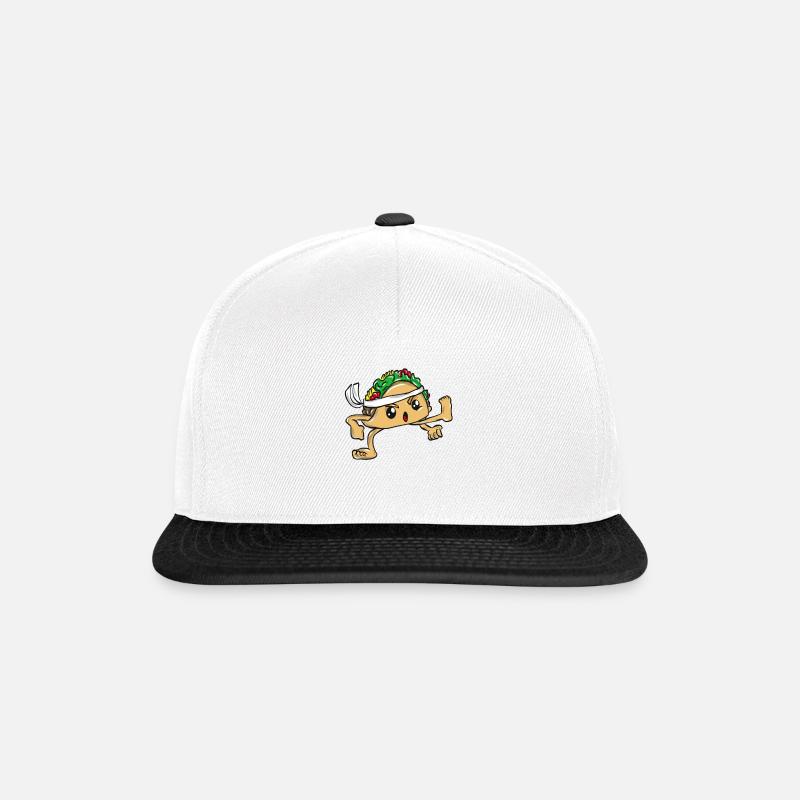 Taco Essen Mexico - Snapback Cap - Weiß/Schwarz