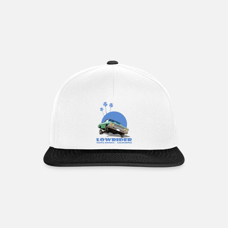 Lowrider - Snapback Cap - Weiß/Schwarz