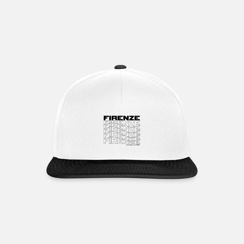 Florence Firenze - Snapback Cap - white/black