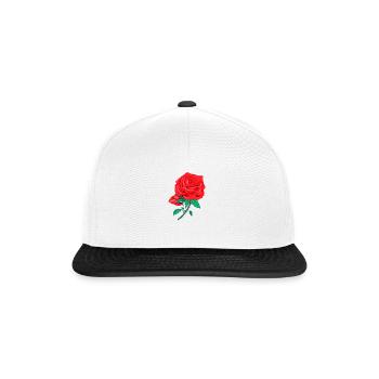 Rose Roses Rose Garden Jardinier - Casquette snapback - blanc/noir - Devant