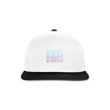 Golu Devta Dieu hindou Mythologie hindoue Rétro - Casquette snapback - blanc/noir - Devant