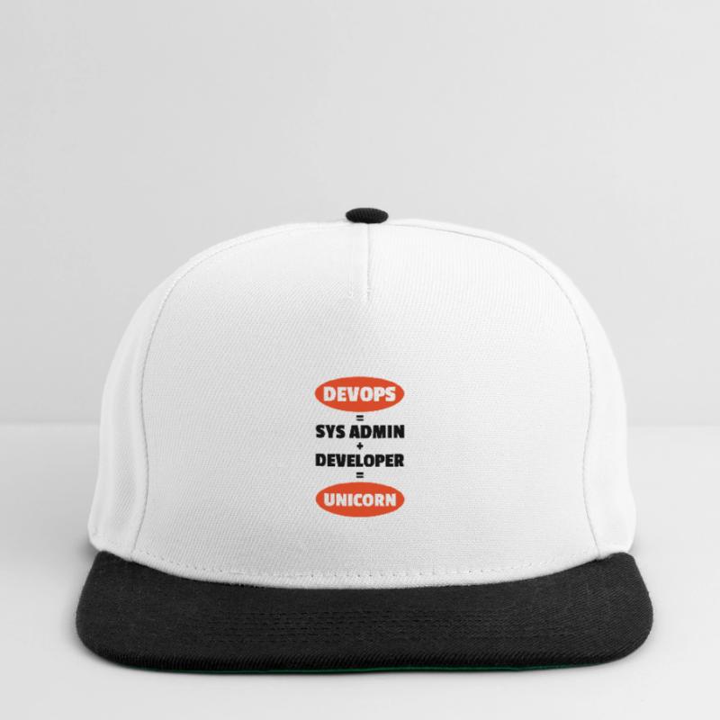 Sys-Admin Developer Devops Engineer Snapback Cap