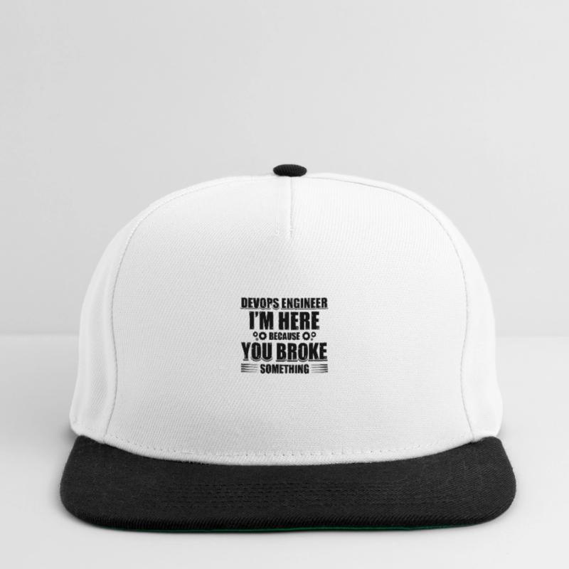 Sys-Admin Developer Devops Engineer Snapback Cap