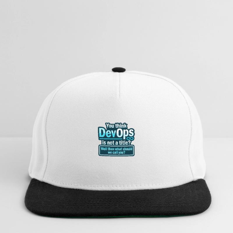 Sys-Admin Developer Devops Engineer Unicorn Snapback Cap