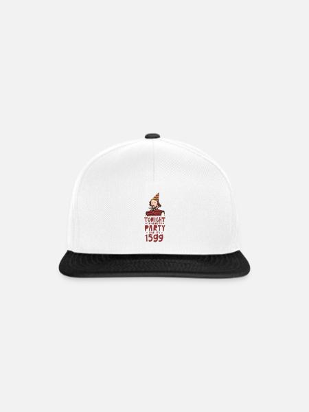 William Shakespeare Theater Literatur - Snapback Cap - Weiß/Schwarz
