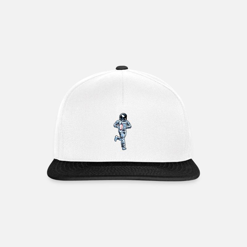 Rugby - Snapback Cap - Weiß/Schwarz
