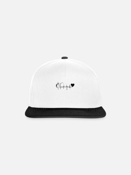 Schwertfisch - Snapback Cap - Weiß/Schwarz