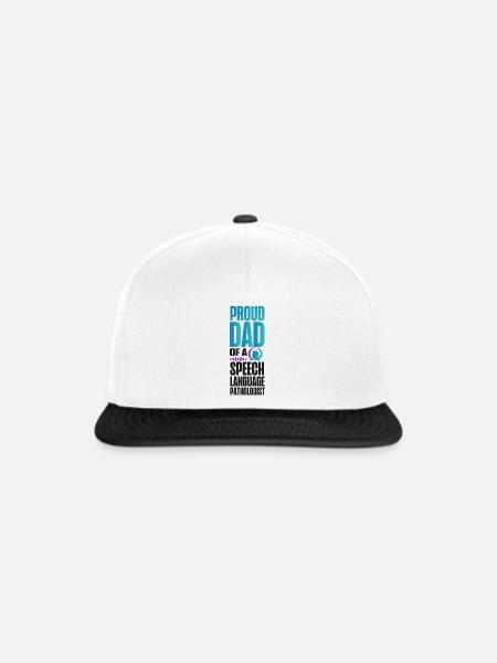Speech Therapist Therapy Assistant - Snapback Cap - Weiß/Schwarz