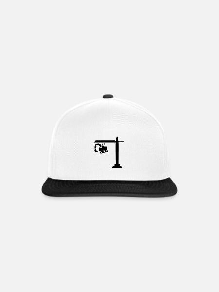 Engineer Ingenieur Bauleiter - Snapback Cap - Weiß/Schwarz
