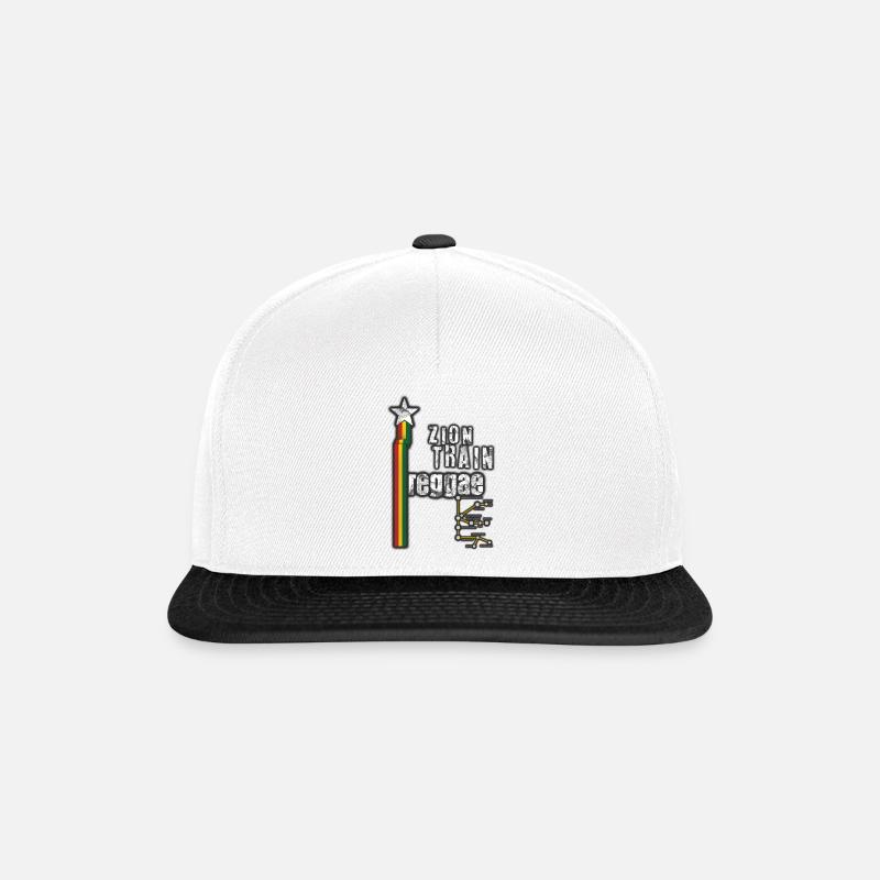 Reggae Star Plus - Casquette snapback - blanc/noir