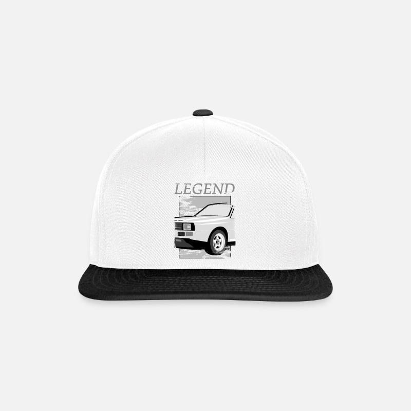 Rallye Sport Quattro S1 E1 - Casquette snapback - blanc/noir