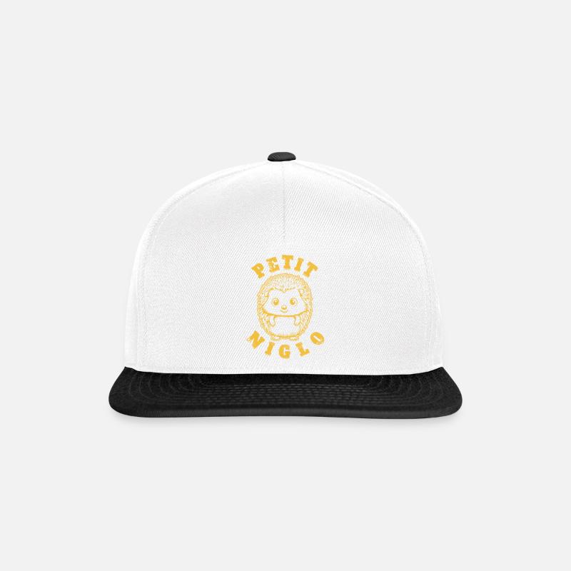 Petit Niglo - Casquette snapback - blanc/noir