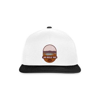 Lake Angelus track - New Zealand - Snapback Cap - white/black - Front