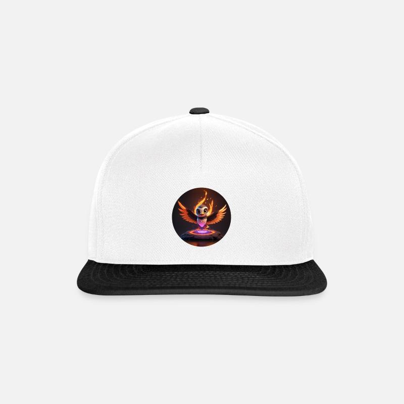 Firebird – Magic of Flames - Snapback Cap - white/black