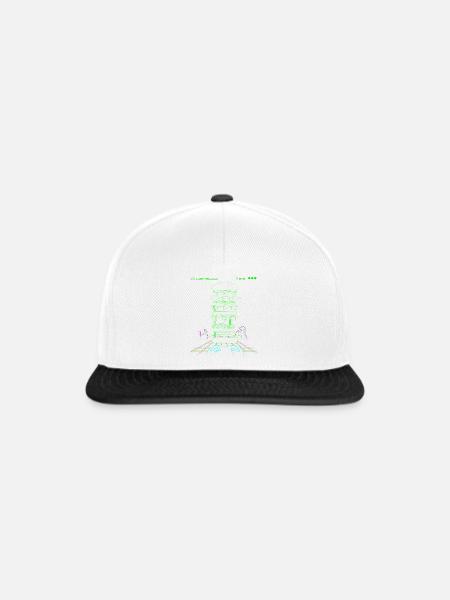 Gaming - Snapback Cap - Weiß/Schwarz