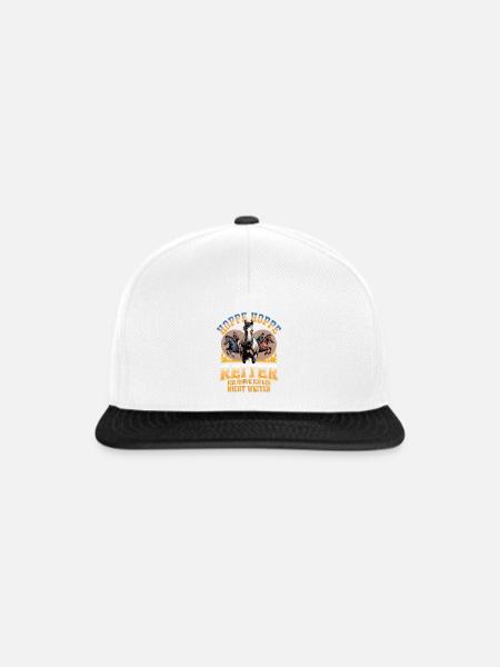 Hoppe Hoppe Reiter Y2K Bootleg - Snapback Cap - Weiß/Schwarz