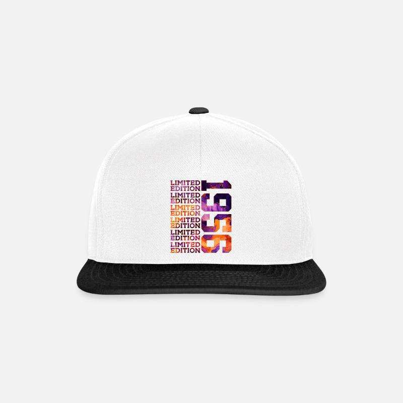 70E ANNIVERSAIRE ÉDITION LIMITÉE 1956 - Casquette snapback - blanc/noir