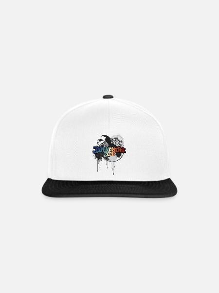 Jugendweihe Graffiti 2026 - Snapback Cap - Weiß/Schwarz