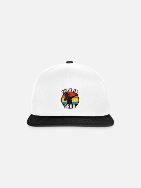 67 Six Seven - Snapback Cap - Weiß/Schwarz